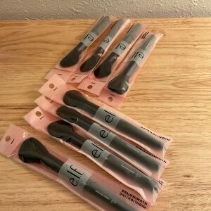 Set Of 8 ELF Highlighting Makeup Cosmetic Brushes 84041 New Factory Sealed
